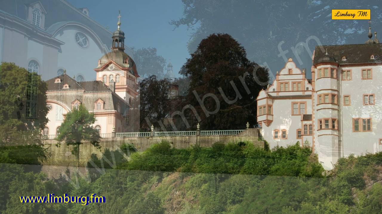 Weilburg an der Lahn - 4k Video - Schloss + Schlossgarten