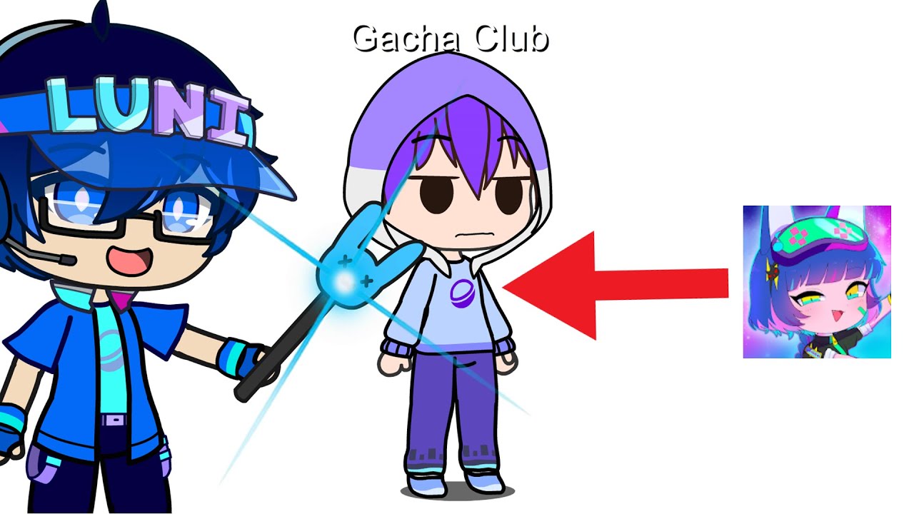 IF LUNI HAD TURNED GACHA CLUB INTO HUMAN (Skit/Gcmm) | Gacha Humans