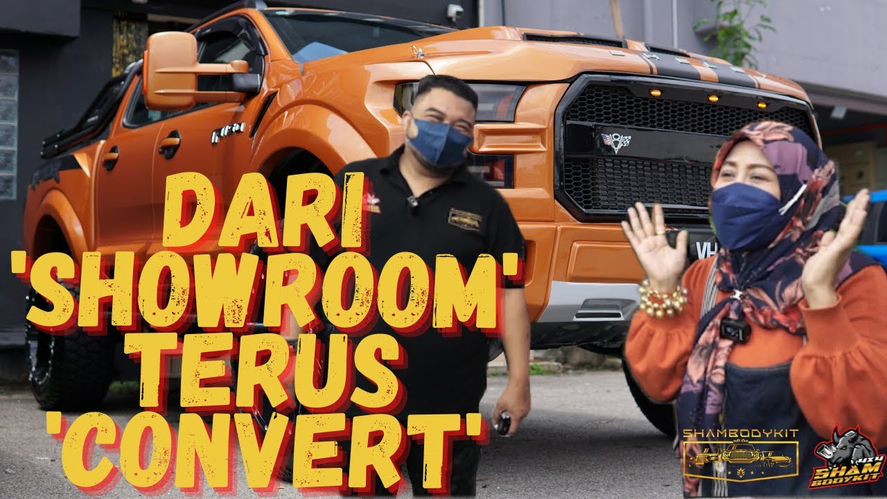 CIKGU NAK 'MONSTER TRUCK' GARANG! | F-150 INSPIRED BY SHELBY | SHAM BODYKIT