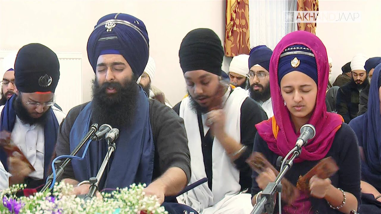 Waheguru Simran - Bhai Navreet Singh Ji @ Akhand Jaap 1MAR2014 [HD]