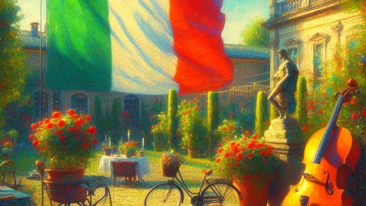 Italian Garden Music | Peaceful Dreams of Italy