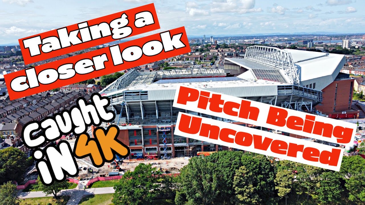 Liverpool FC Anfield Expansion, Roof Work, Brickwork and More
