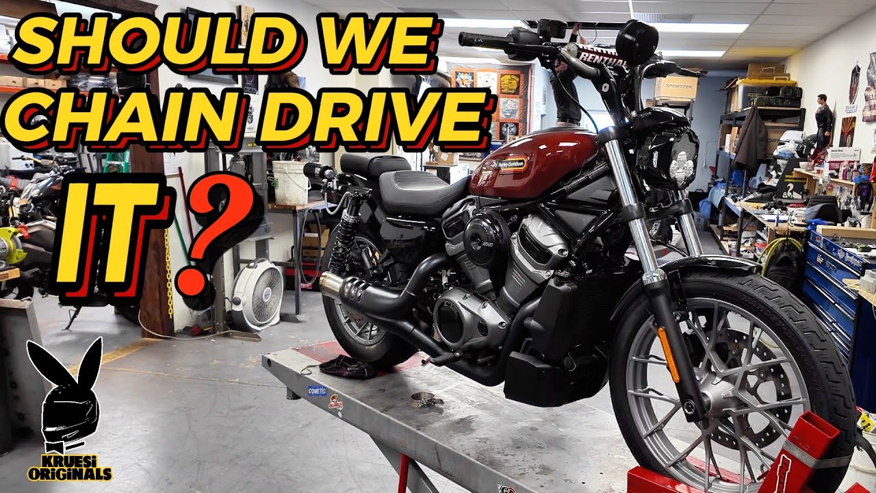 Developing a chain drive kit for the RevMax Nightster