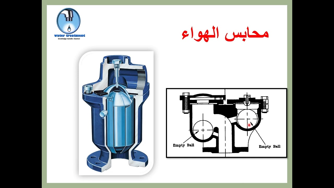 محابس الهواء air valves