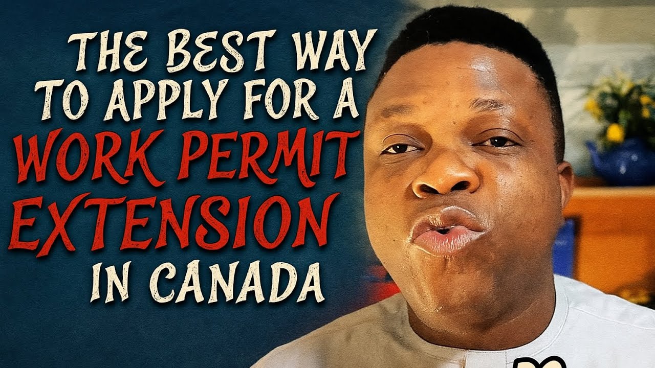 The best way to apply for your work permit extension in Canada. 