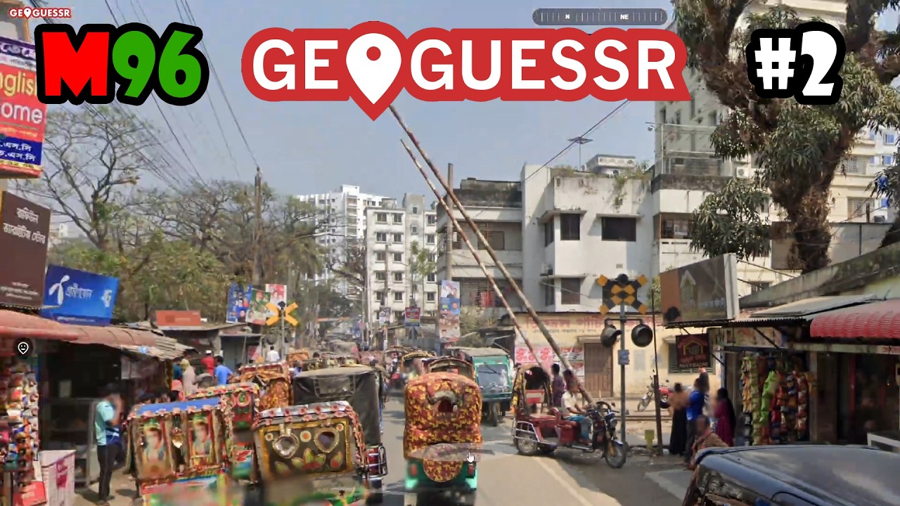 M96 GEOGUESSR #2: Denní výzva + železniční přejezdy v ČR