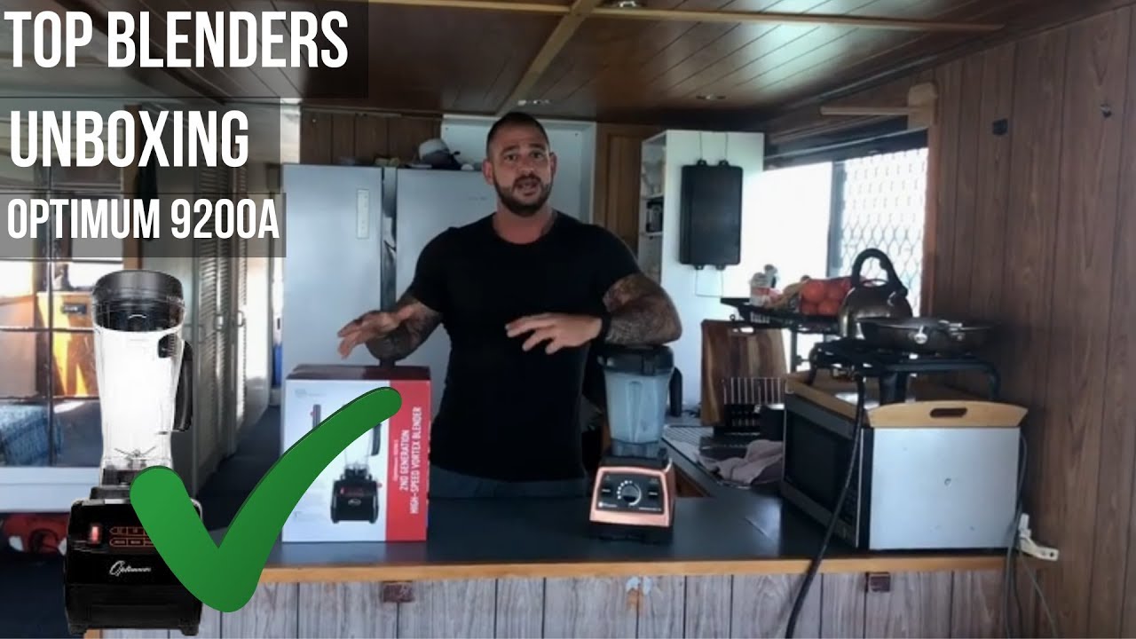 Top Blenders 2020 | Optimum 9200A UNBOXING by Ryan Gambin (comparison vs. Vitamix)