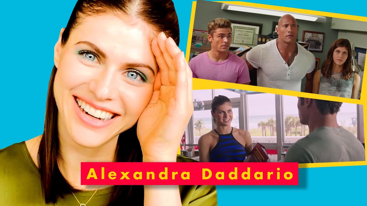 Alexandra Daddario Relives Her On-Screen Kiss with Lady Gaga | Breakdown Breakdown | Cosmopolitan