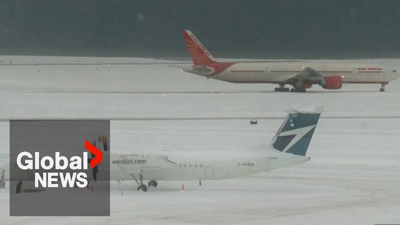 BC snowstorm: Travel slowly resumes at YVR following mass flight delays, cancellations