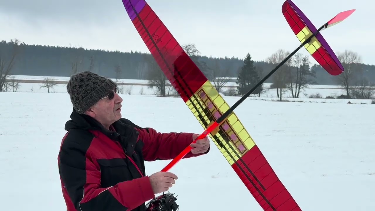 RES Ultra 2 F3L einfliegen abgleiten 460gr  Handarbeit 