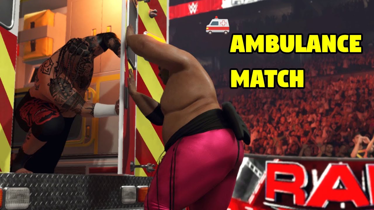 WWE 2K24 — Ёкодзуна против Умаги — матч скорой помощи