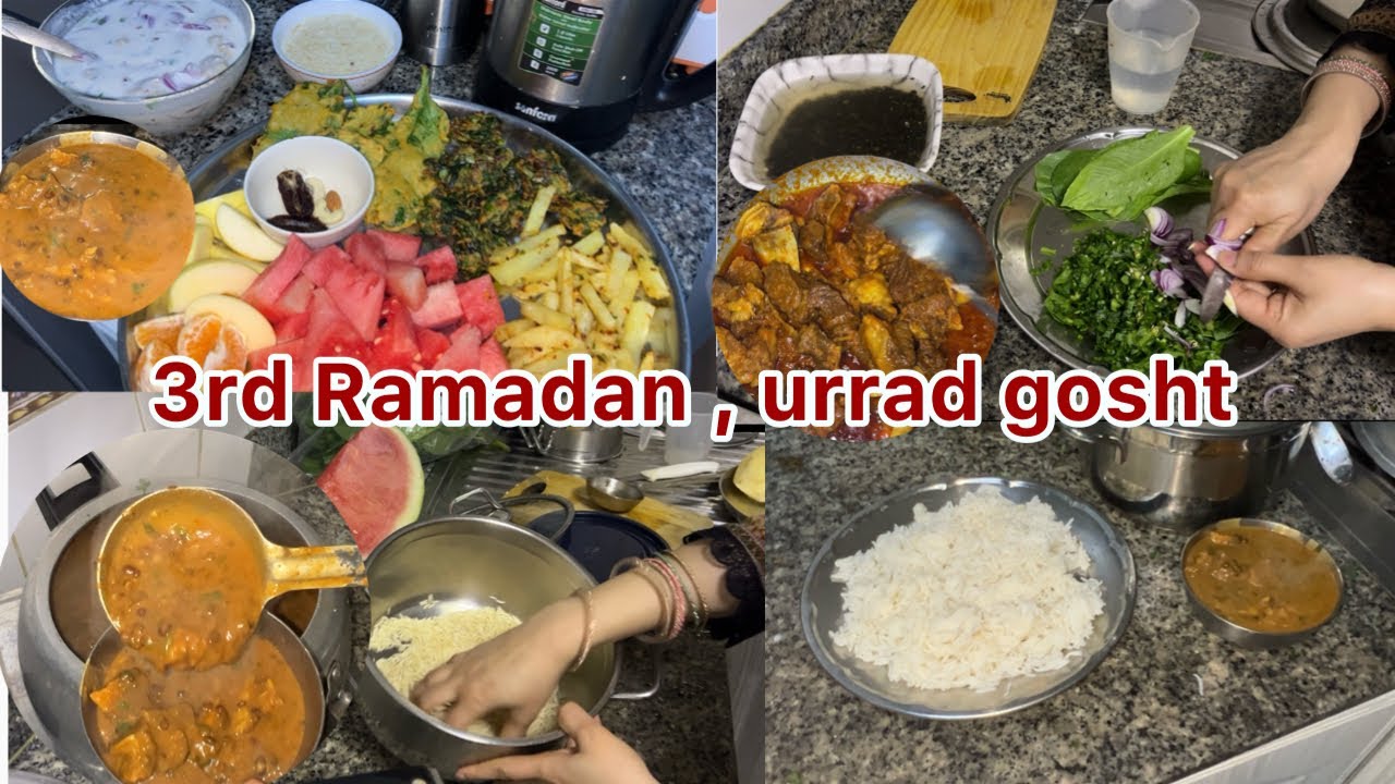 3rd Ramadan , 21/2/26 , Urad gosht dahi fulki kharab ho gyi