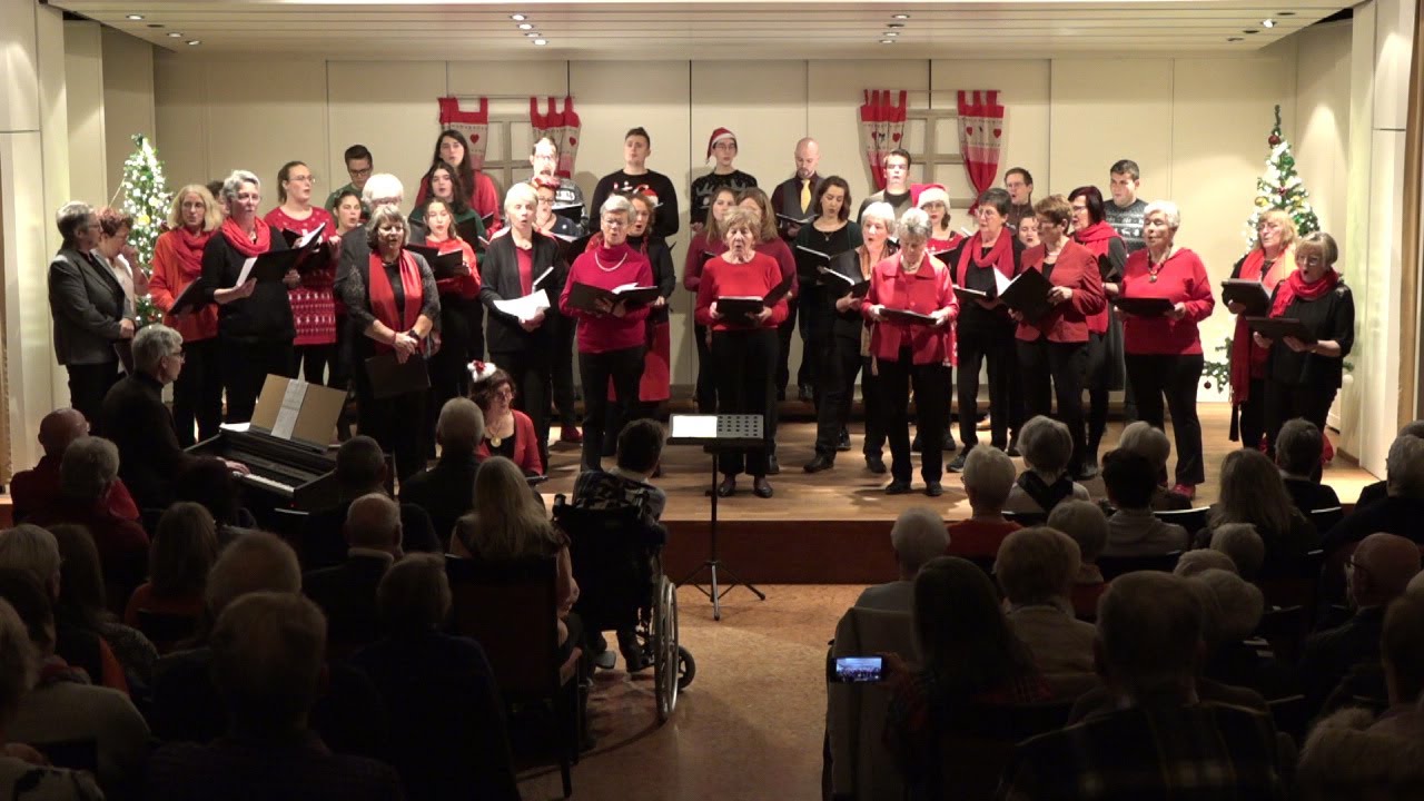 Junger Chor und Beda Frauenchor Weihnachten 2022
