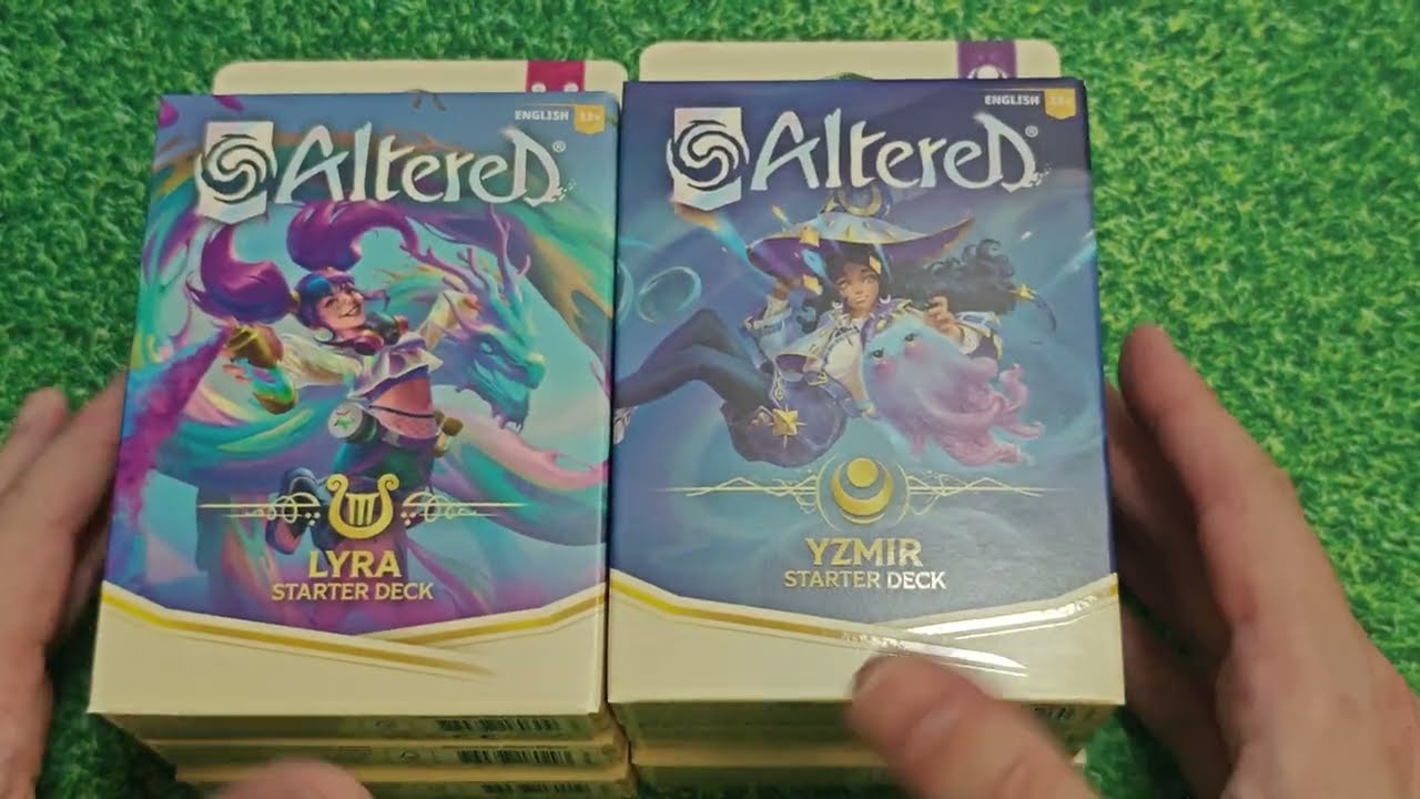 NEW! Altered (TCG) Beyond the Gates Starter Deck Reveal - Axiom!