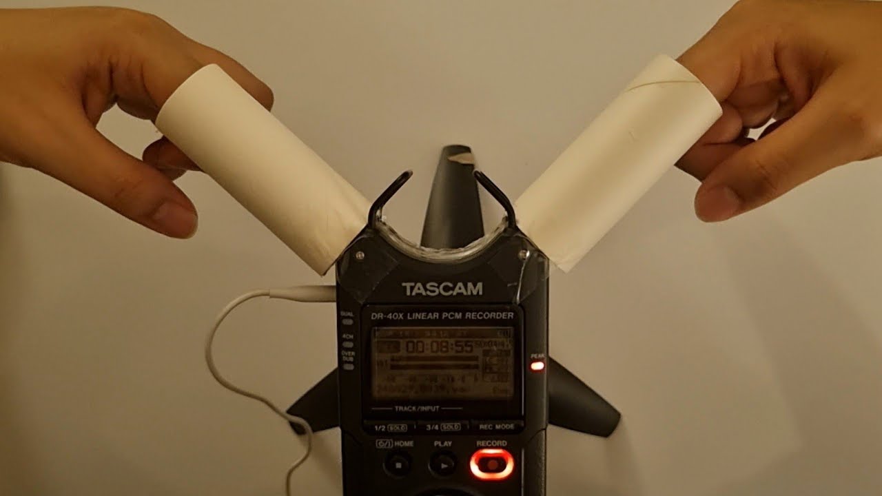 냅다 타스캠에 종이심 끼워 긁는 ASMR | Tascam Scratching ASMR (No Talking & Aggressive)
