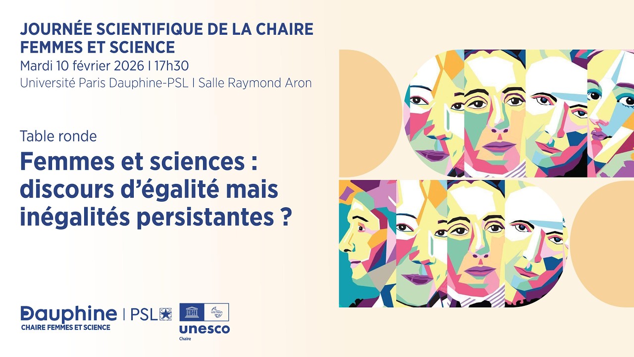Table ronde I Femmes et sciences : discours d’égalité mais inégalités persistantes?