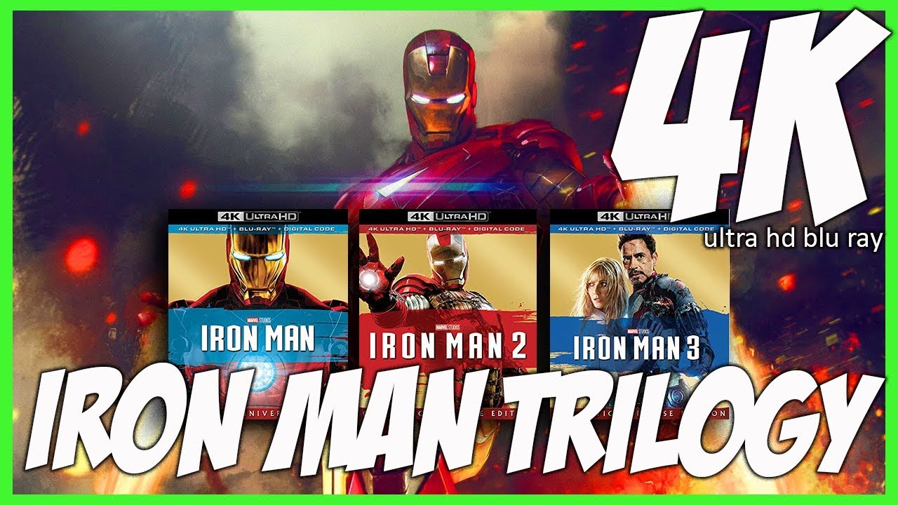 IRON MAN TRILOGY | 4K ULTRA HD BLU RAY REVIEW