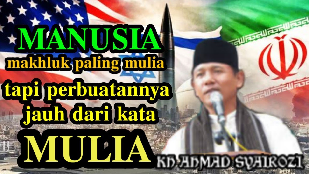 𝐌𝐀𝐍𝐔𝐒𝐈𝐀 𝐋𝐄𝐁𝐈𝐇 𝐌𝐔𝐋𝐈𝐀 𝐃𝐄𝐑𝐀KATNYA🔥𝐤𝐡 𝐚𝐡𝐦𝐚𝐝 𝐒𝐘𝐀𝐈𝐑𝐎𝐙𝐈#ngajijawa #ceramahlucu 
