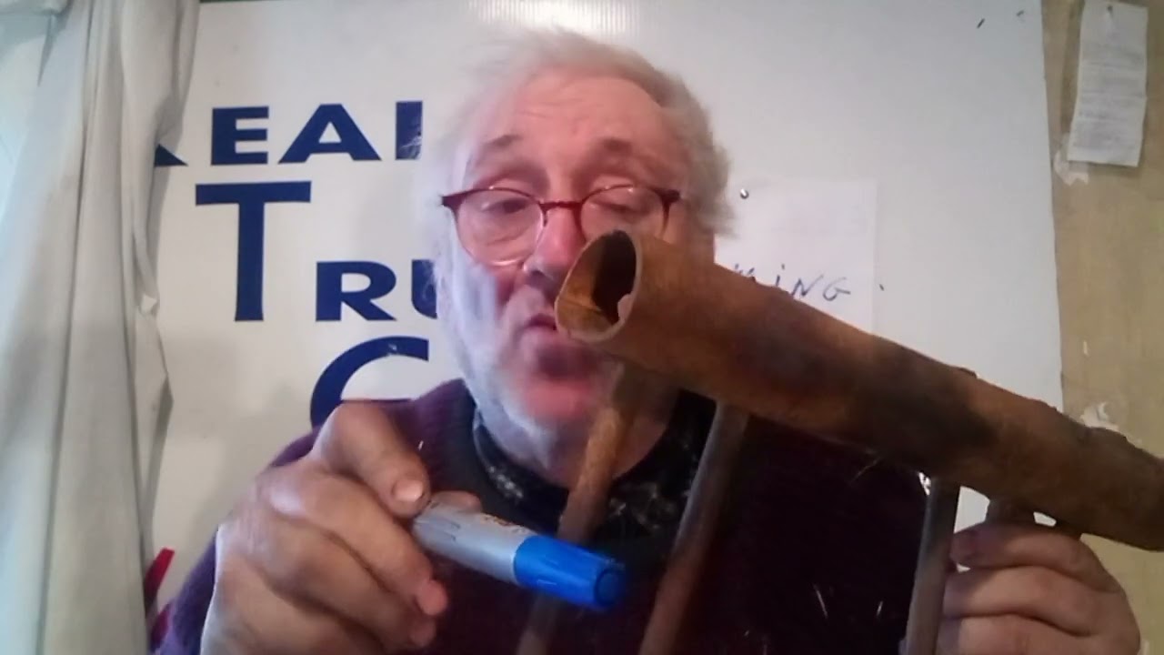 Farming: Making slat proof pins.   2nd video.   16th February 2024.