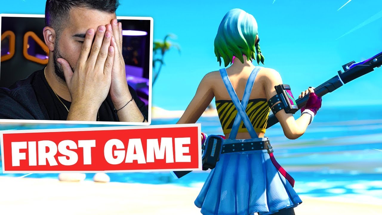MY FIRST GAME in Fortnite Chapter 2..