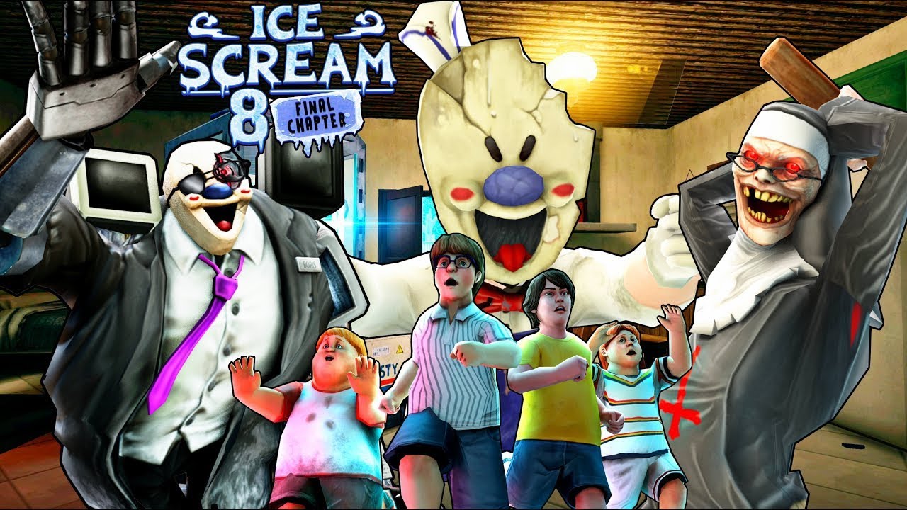 Ice cream 8 full gameplay