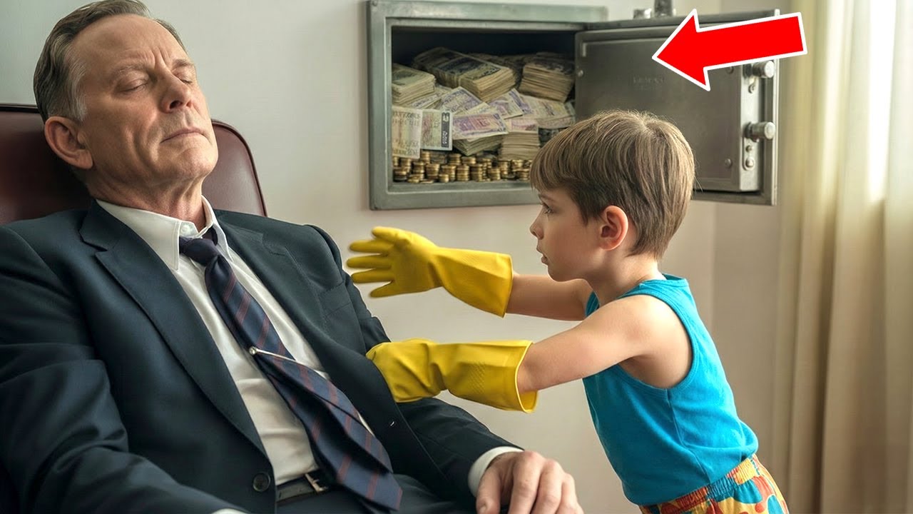 Miliardario finge di dormire per testare il figlio della domestica: ciò che fece lo sconvolse