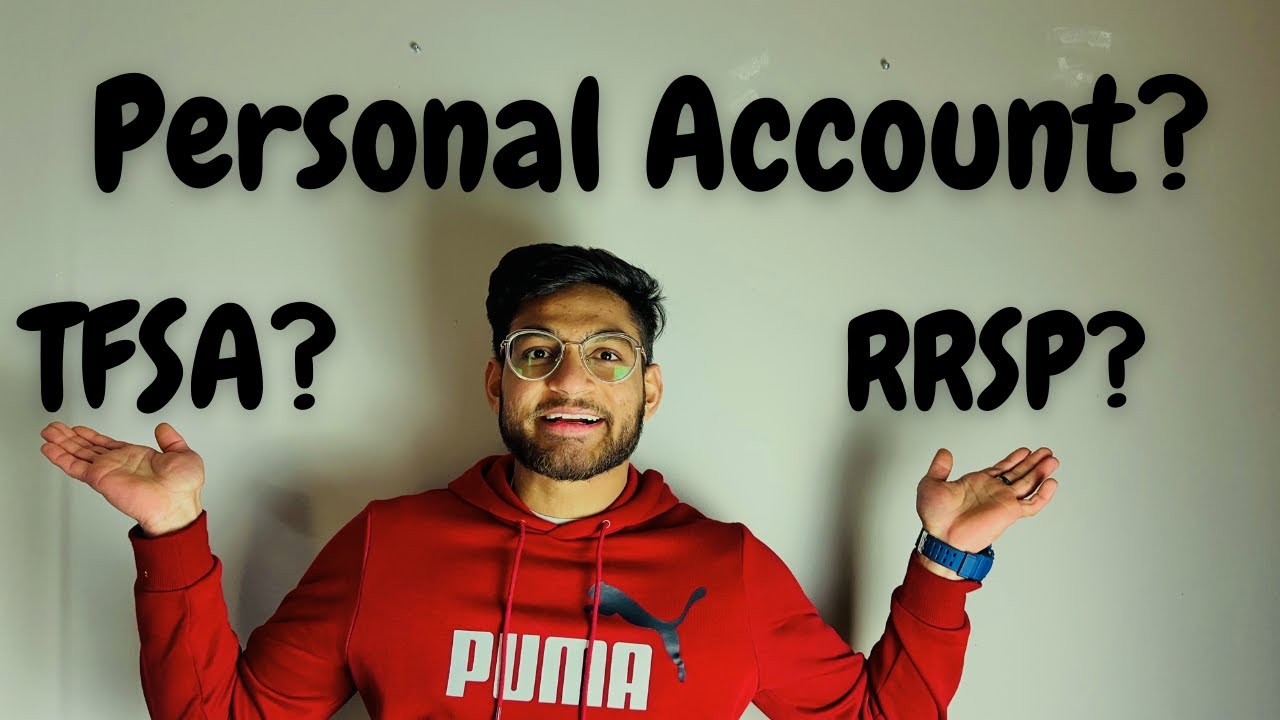 Investing Accounts in Canada: What are TFSA, RRSP and Personal Accounts ? [Hindi] #canadianinvesting