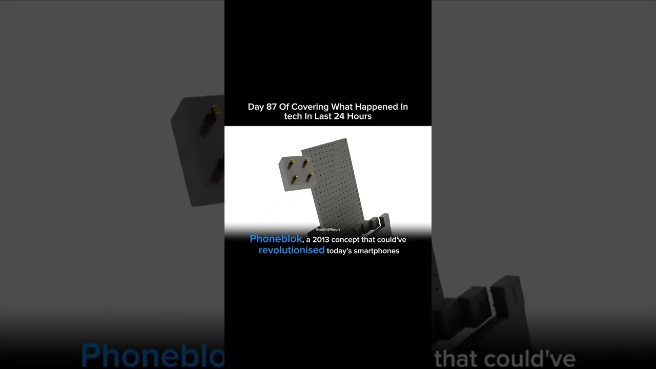 Phonebloks is a modular smartphone concept created 