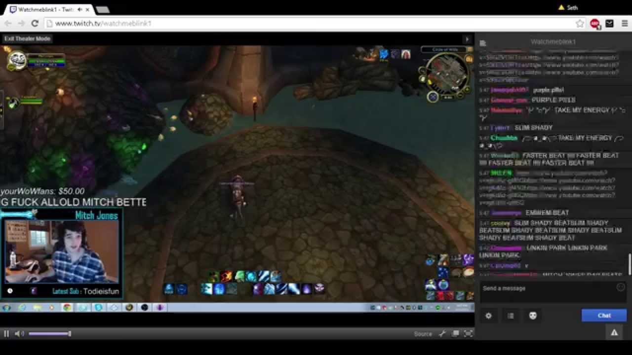 Mitch A.K.A Watchmeblink1 RAPPING for Grill