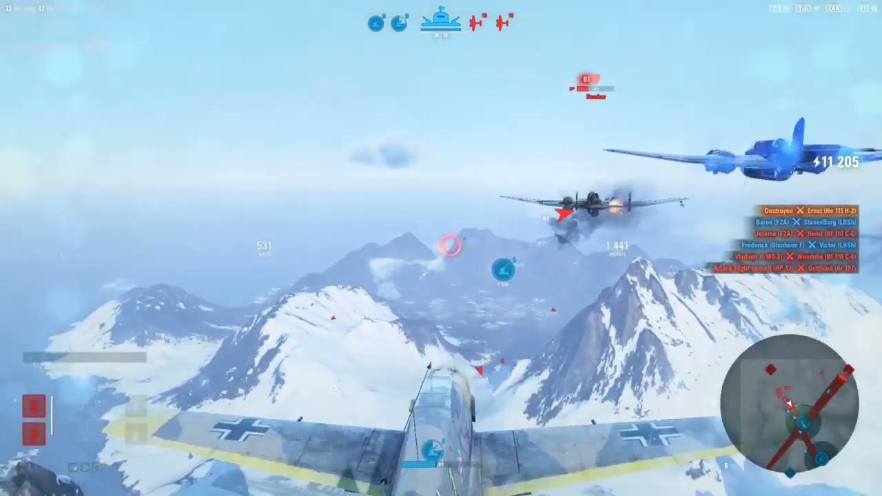 World of Warplanes - I have time in the mornings for a flight or two, no talking since everyone else