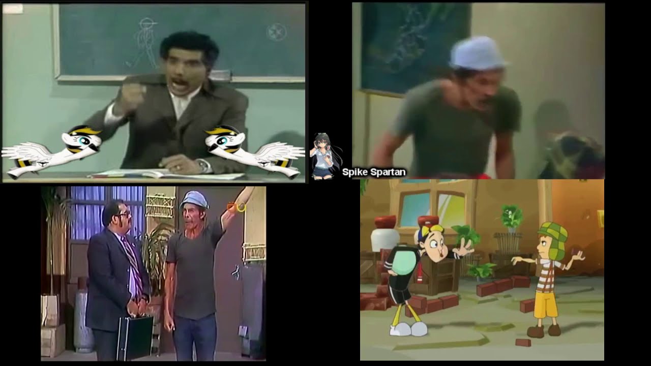 el chavo del 8 sparta remix quadparison