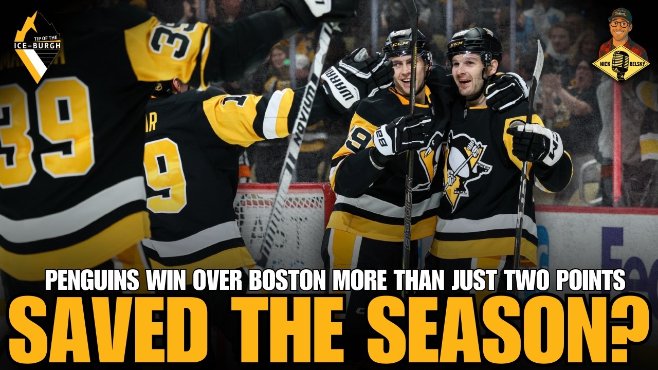 Comeback Victory Helps Penguins Salvage Weekend, Maybe Even Season
