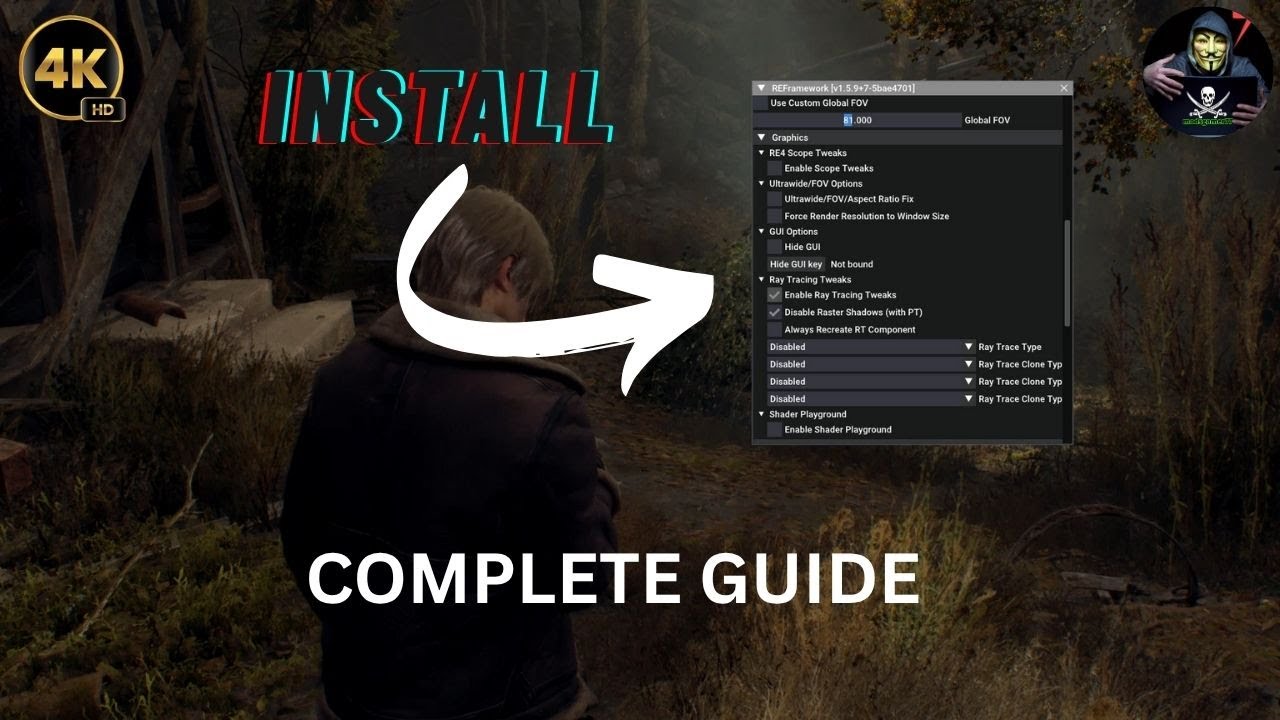 🧩 How to Install & Use REFramework in Resident Evil 4 Remake (Step-by-Step Tutorial) @modsgamer77