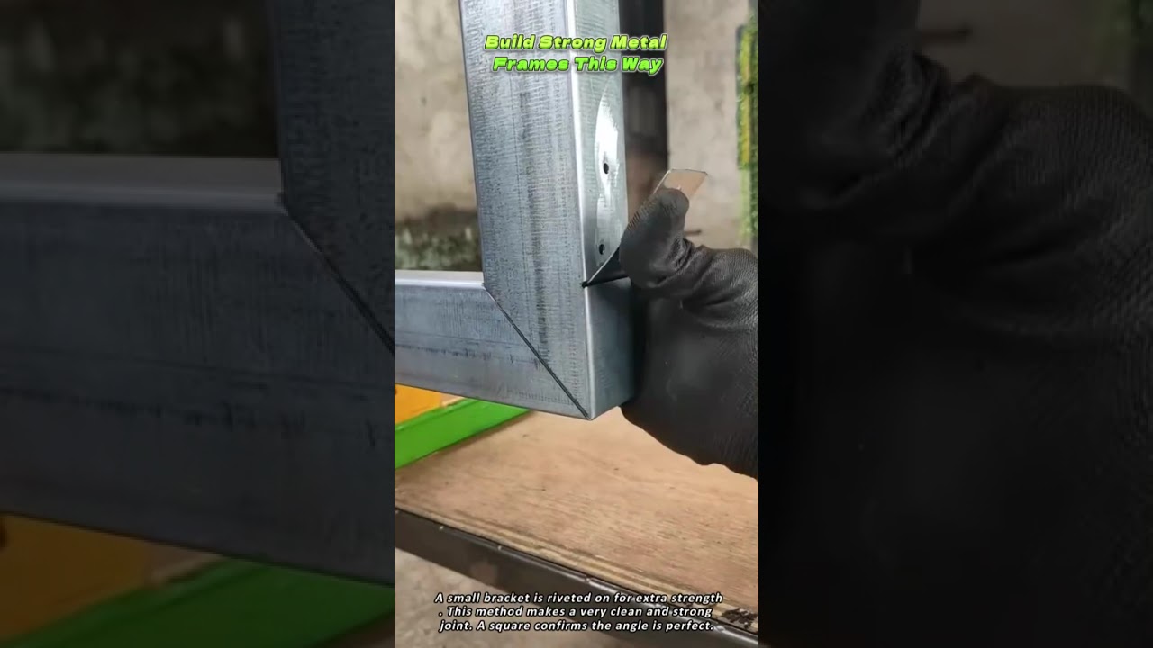 Build Strong Metal Frames This Way
