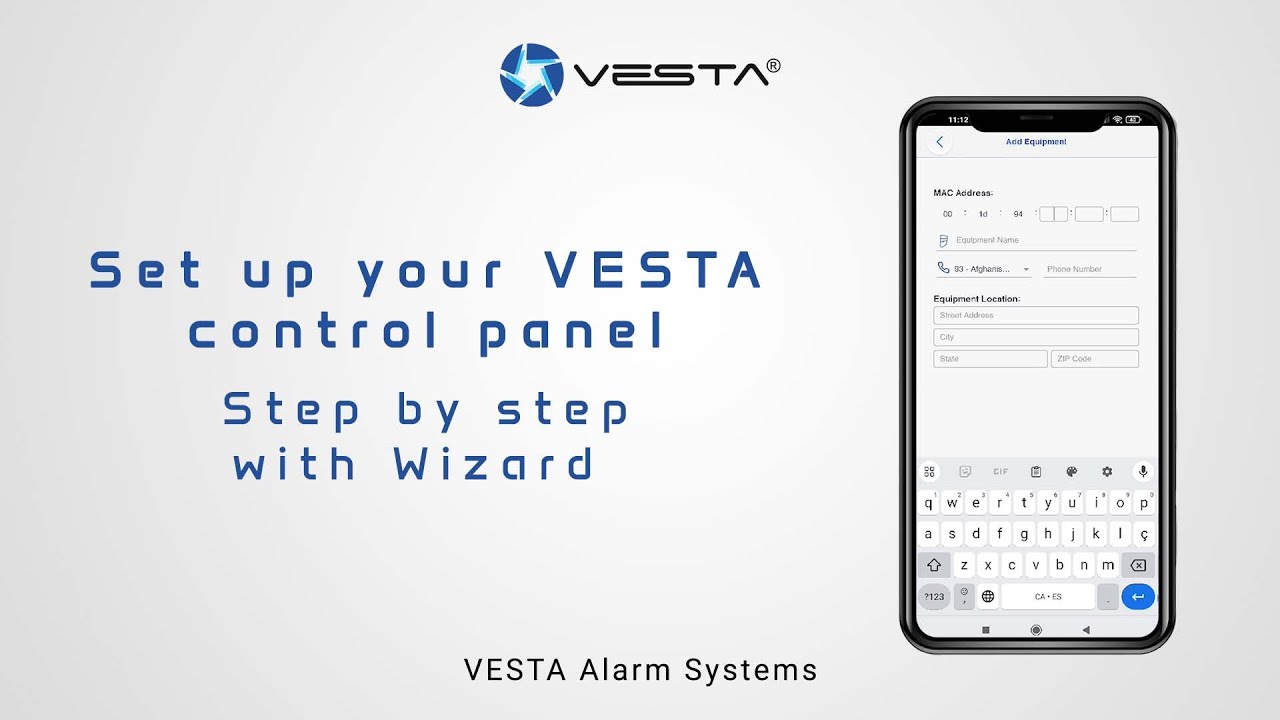Set up your VESTA control panel step by step with Wizard