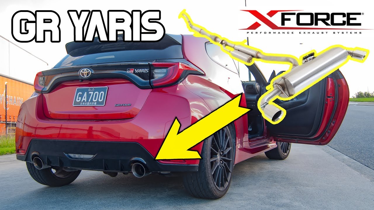 GR Yaris Gets Loud 🔊 Full Xforce Exhaust Install Guide + Sound Clips