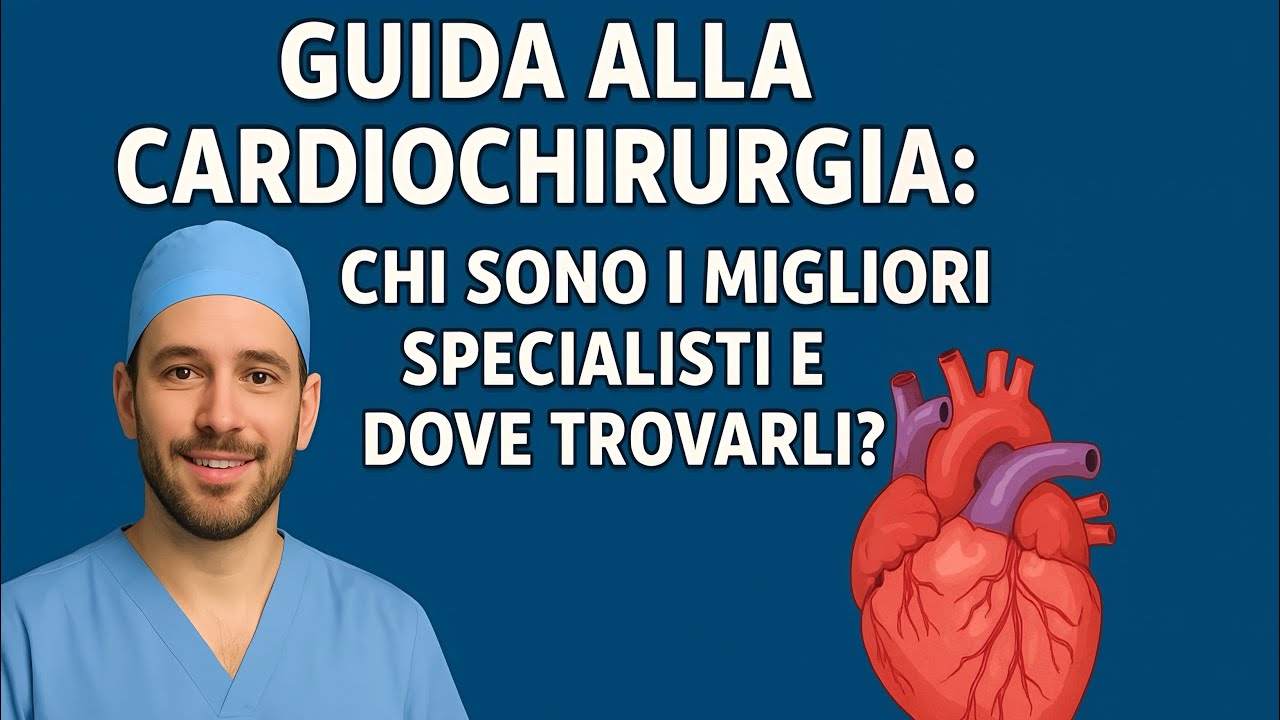 GUIDA ALLA CARDIOCHIRURGIA: CHI SONO I MIGLIORI SPECIALISTI E DOVE TROVARLI?