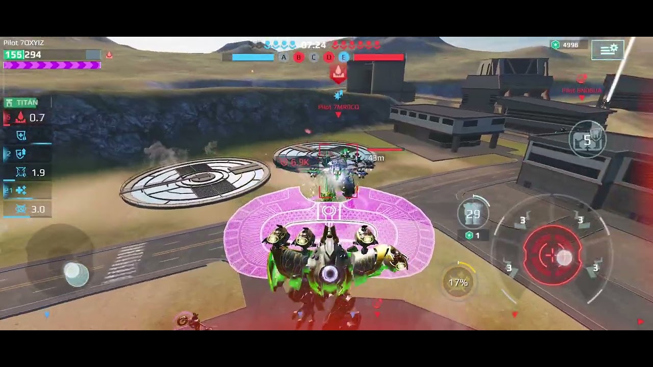 War robots test server video 