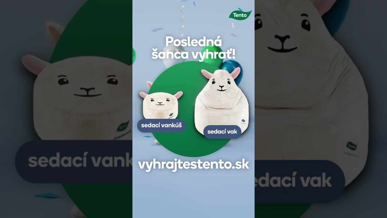 Nezme&scaron;kajte &scaron;ancu vyhrať s Tento! 💚