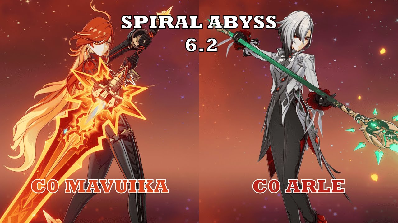 C0 Mavuika & C0 Arlecchino Overload | Spiral Abyss 6.2 | Genshin Impact