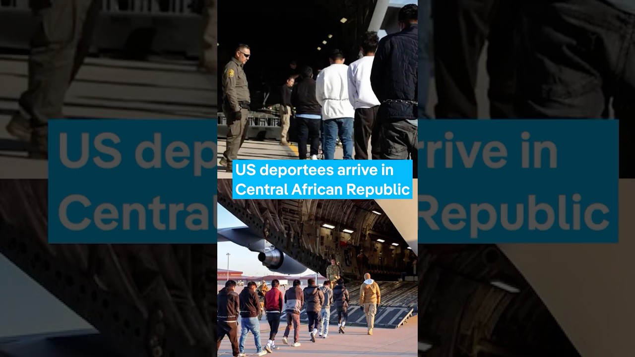 US deportees arrive in Central African Republic