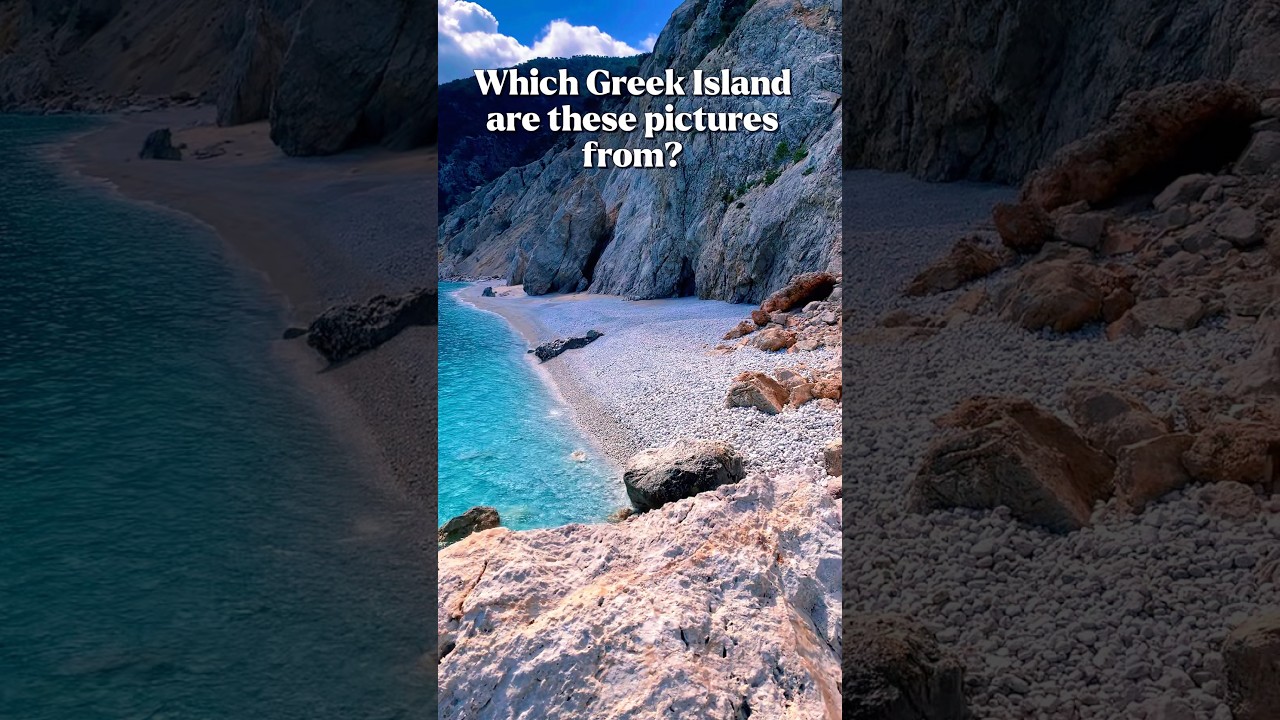 Which Greek Island are these pictures from #beautifulbeaches #beautiful