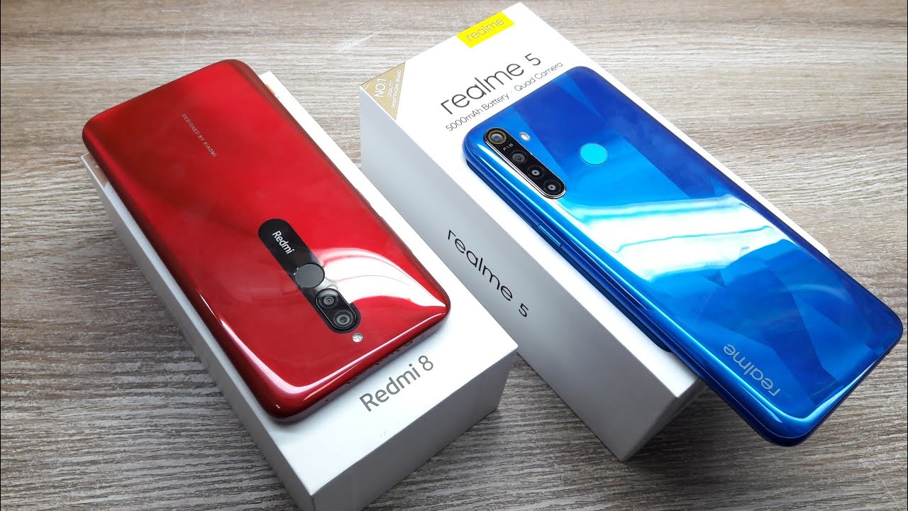 Redmi 8 vs Realme 5 - Which Should You Buy ?