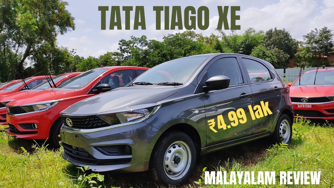 TATA TIAGO XE Malayalam Review |Base Model | 2021 | Mainak Manoj #tatatiago #tiago #basemodel