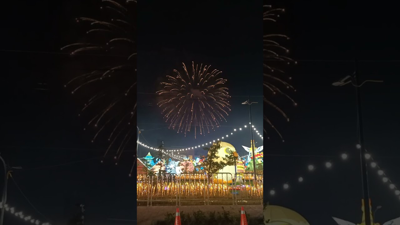 南投燈會煙火