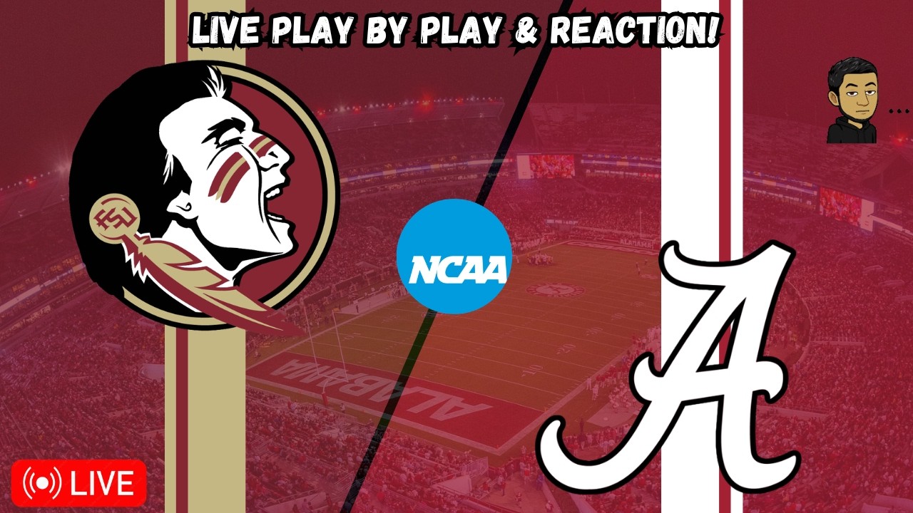 Florida State vs Alabama | NCAA Livestream Live Radio Broadcast