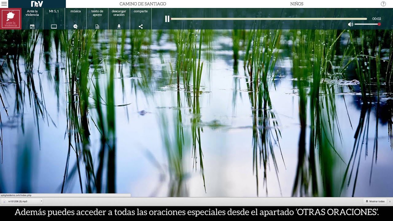videotutorial cómo usar la nueva web de Rezandovoy