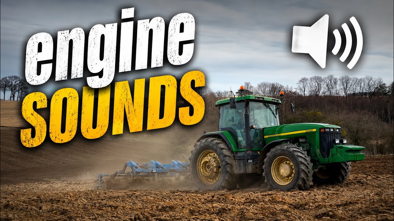 Jednostka 8.1L podczas uprawy * John deere & Lemken Smaragd 