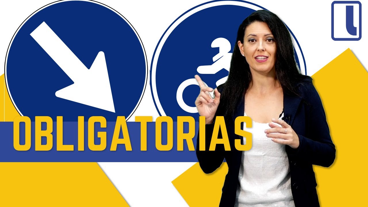 Señales de obligación para vehículos de 2 ruedas 🚲🏍🛵
