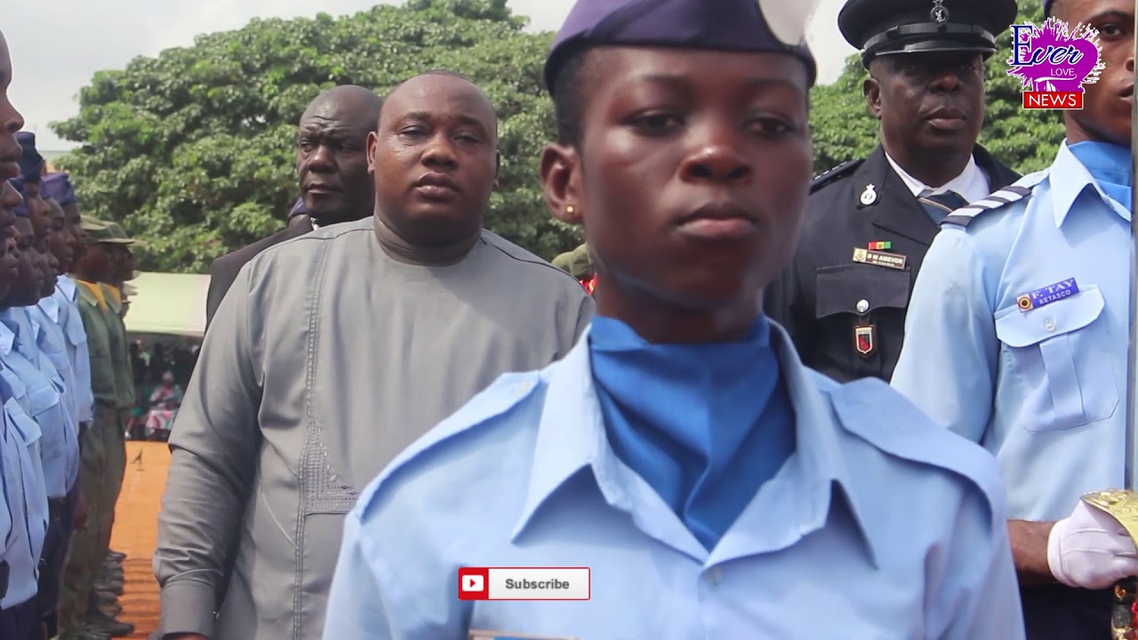 Inspection of High SCHOOL CADETS Core at Ketasco Park